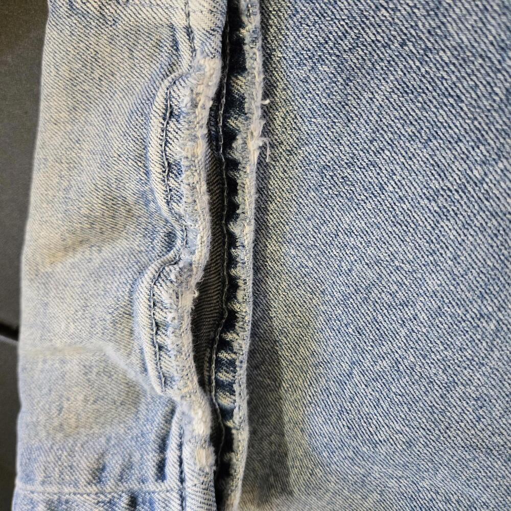PAIGE Alexis High Rise Barrel Leg Jeans Light Wash Denim Women's Size 32 - Picture 8 of 9